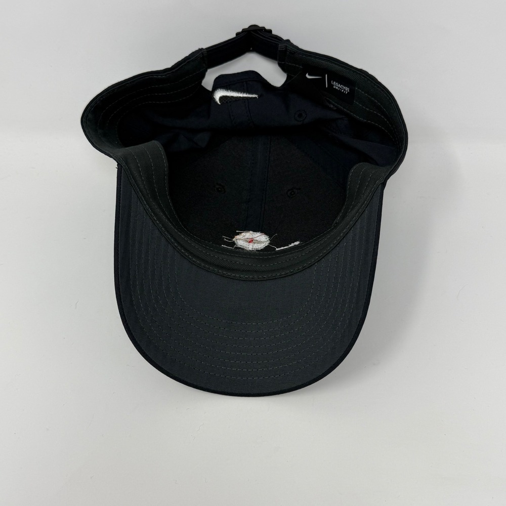 Nike Golf Legacy 91 Dri-FIT Hat Black Pumpkin Ridge Golf Club Adjustable Cap - Picture 8 of 11